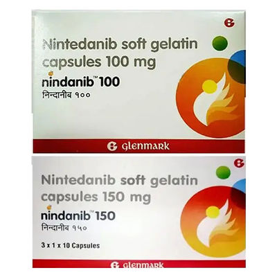 Beli Kapsul Lunak Nintedanib 150mg untuk Kanker Paru-paru & Fibrosis Paru online manufacture