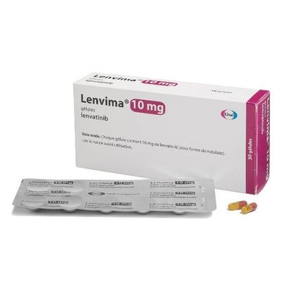Beli 30 Kapsul 10mg Lenvatinib Obat Karsinoma Sel Ginjal Lenvima-10 online manufacture