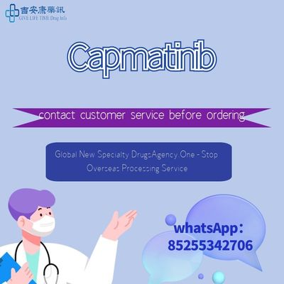 Beli 150 mg 200 mg Capmatinib INC280 Tabrecta 56 Tablet Target MET online manufacture