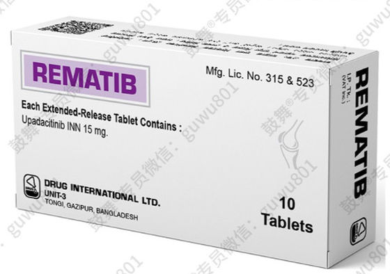 Beli DIL Upadacitinib ABT-494 REMATIB 15mg*10 tablet Pasien dewasa dengan rheumatoid arthritis aktif sedang hingga parah Cocok untuk fase pengobatan online manufacture