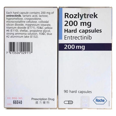 90 Kapsul Entrectinib Rozlytrek 200mg Obat Untuk Mengobati Kanker Paru