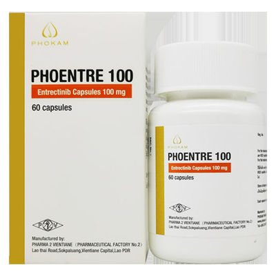 Roche、Phokam、Tlph、 Entrectinib RXDX-101 Rozlytrek 200mg*90 tablet Penargetan pan-tumor, obat imun untuk kanker stadium 1 2 3