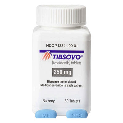 Agios、CSTONE Ivosidenib AG-120 Tibsovo 250mg*60 tablet Akut Myeloid Leukemia (AML) untuk kanker stadium 1 2 3