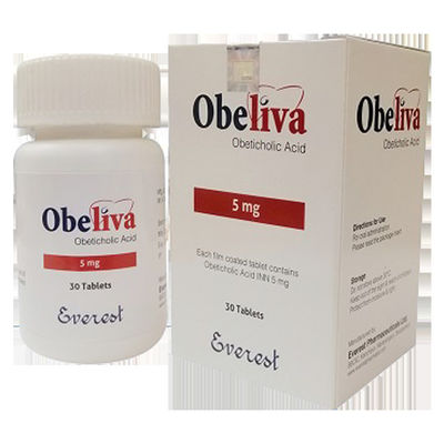 Everest、Tlph、Beacon Asam Obeticholic 6-ECDCA、INT-747 Obetix 5mg*30 tablet Kolangitis empedu primer untuk kanker stadium 1 2 3