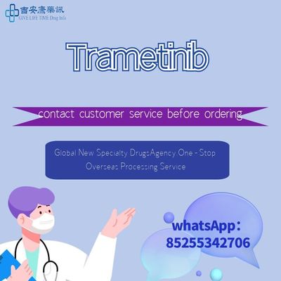 Novartis、Phokam Mekinist GSK1120212 Trametinb 2mg*30 tablet Kanker paru-paru non-sel kecil, kanker kolorektal, kanker tiroid, melanomauntuk kanker stadium 1 2 3